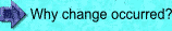 Why change occurred?