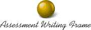 Assessment Writing Frame