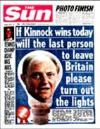 Labour Leader Neil Kinnock