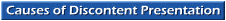 Causes of Discontent Presentation