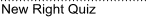 New Right Quiz