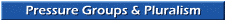 Pressure Groups & Pluralism